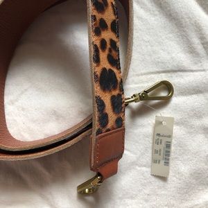 Madewell Leopard Crossbody Bag Strap